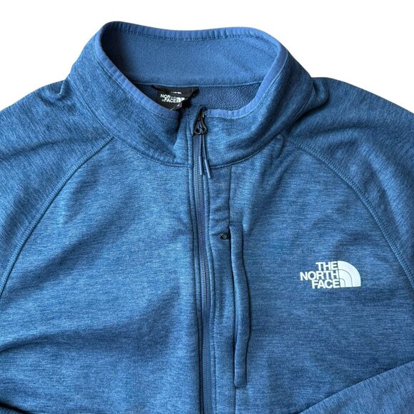 The North Face Canyonlands Full-Zip Jacket Mens XL Fleece Blue *Mark - Picture 4 of 9